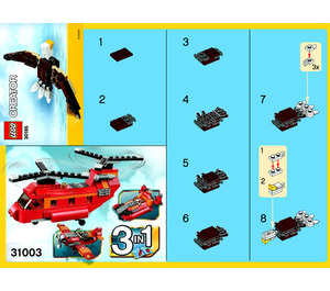 LEGO Little Eagle Set 30185 Instructions