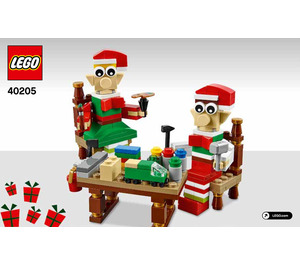 LEGO Little Elf Helpers Set 40205 Instructions