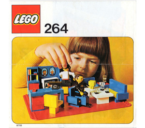 LEGO Living Room Set 264-1 Instructions
