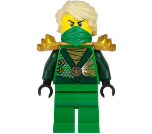 LEGO Lloyd Rebooted con Golden Armadura Minifigura