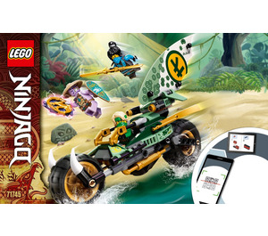 LEGO Lloyd's Jungle Chopper Bike 71745 Anweisungen