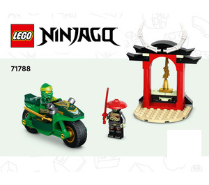 LEGO Lloyd's Ninja Street Bike Set 71788 Instructions