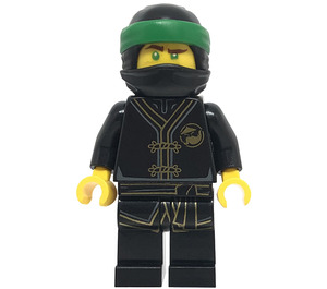 LEGO Lloyd med Sort Wu-Cru Training Gi og Wrap Minifigur