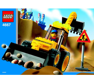 LEGO Loadin' Digger Set 4667 Instructions