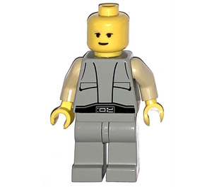 LEGO Lobot jossa Keltainen Pää Minihahmo