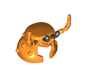 LEGO Lobster Kopf Helm mit Augen (34033)