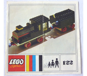 LEGO Loco und Tender 122 Instructions