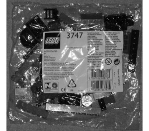 LEGO Locomotive Dark Grey Bricks 3747