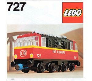 LEGO Locomotive 727 Instructies