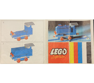 LEGO Locomotive avec Motor 112-2 Instructions