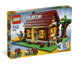 LEGO Log Cabin Set 5766 Packaging
