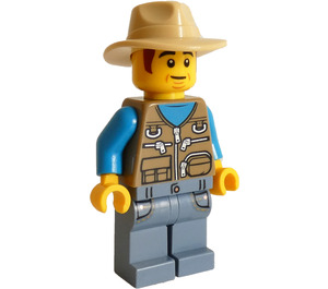 LEGO Logging Railway Uomo - Beige Fedora Cappello Minifigure