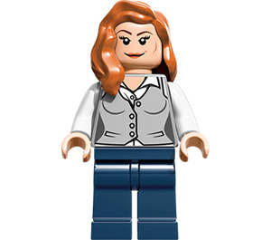 LEGO Lois Lane med Grå Vest Minifigur