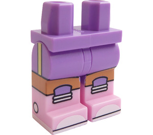 LEGO Lola Bunny Minifigure Hanches et jambes (3815)