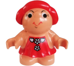 LEGO Lolly Strawberry Duplo Figure