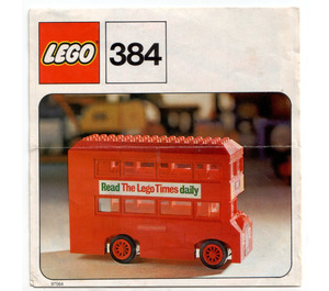 LEGO London Bus 384 Byggeinstruksjoner