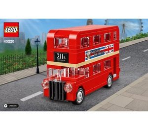 LEGO London Bus 40220 Ohjeet