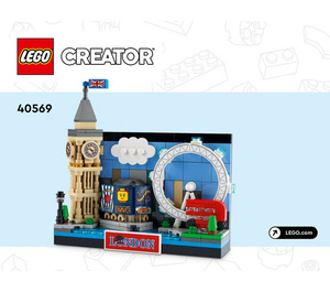 LEGO London Postcard Set 40569 Instructions