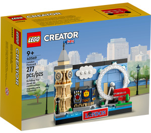 LEGO London Postcard Set 40569 Packaging