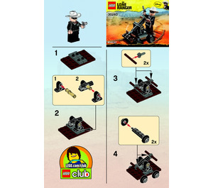 LEGO Lone Ranger's Pump Car 30260 Instructions