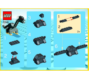 LEGO Longue Neck Dino 7210 Instructions