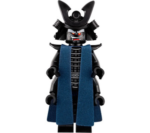 LEGO Lord Garmadon with 4 Arms and Curved Crest with Robe Minifigure