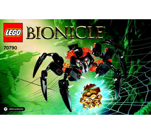 LEGO Lord of Skull Spiders 70790 Инструкции