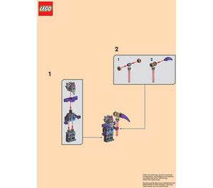 LEGO Lord Ras 892409 Instrucciones