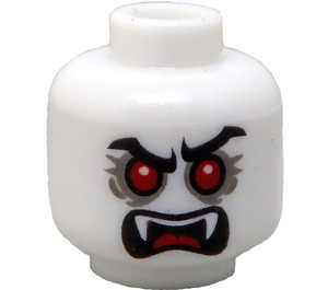 LEGO Lord Vampyre Head (Recessed Solid Stud) (3626 / 10748)