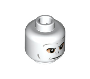 LEGO Lord Voldemort Minifigure Head (Recessed Solid Stud) (3626 / 39240)