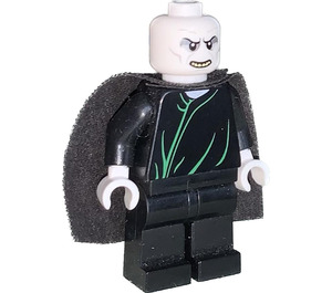 LEGO Lord Voldemort jossa Musta Robe ja Viitta jossa Vihreä Lines Minihahmo