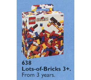 LEGO Lots of Extra Basic Bricks, 3+ Set 638