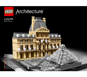 LEGO Louvre Set 21024 Instructions