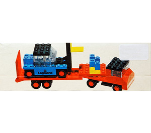 LEGO Low-Loader Truck met Forklift 684