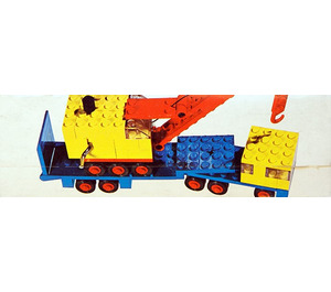 LEGO Low-Loader with Crane Set 680