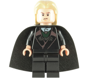 LEGO Lucius Malfoy med Svart Kappa Minifigur