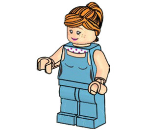 LEGO Lucy Wilde Мініфігурка