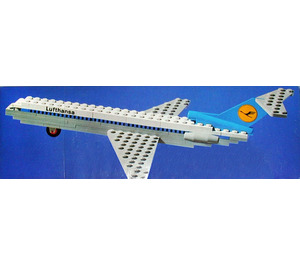 LEGO Lufthansa Boeing 727 Set 1560-2