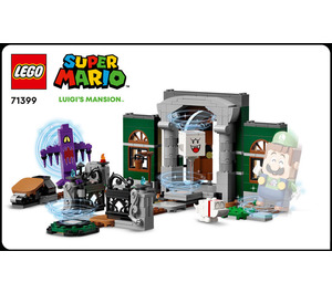 LEGO Luigi's Mansion Entryway 71399 Instructies