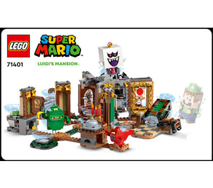 LEGO Luigi's Mansion Haunt-and-Seek Set 71401 Instructions