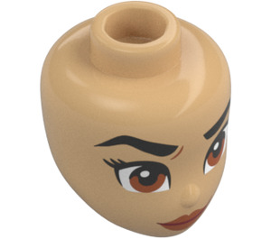 LEGO Luisa Minidoll Head (92198 / 107793)