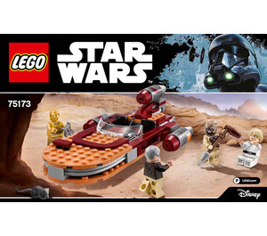 LEGO Luke's Landspeeder Set 75173 Instructions