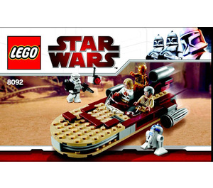 LEGO Luke's Landspeeder 8092 Instructies