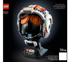 LEGO Luke Skywalker (rouge Five) Casque 75327 Instructions