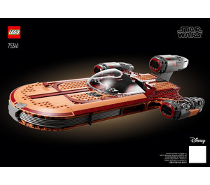 LEGO Luke Skywalker's Landspeeder 75341 Instrukce