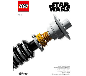 LEGO Luke Skywalker's Lightsaber 40730 Instrukce