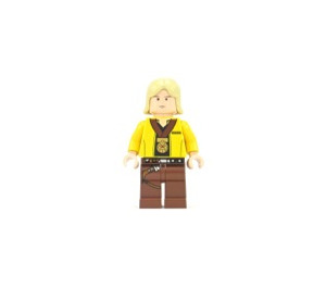 LEGO Luke Skywalker with Celebration Medal and Yellow Jacket Minifigure