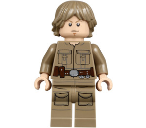 LEGO Luke Skywalker met Donker zandbruin Cloud City Kleding Minifiguur