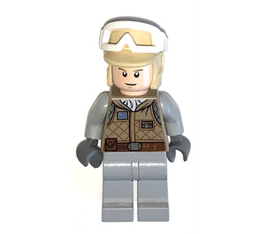 LEGO Luke Skywalker with Hoth Outfit with Tan Helmet Minifigure