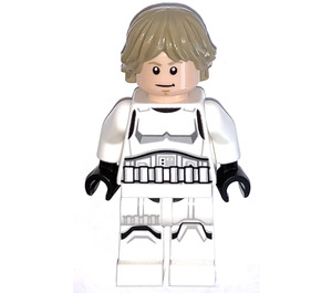 LEGO Luke Skywalker mit Stormtrooper Disguise mit Printed Beine und Schulter Belts Minifigur